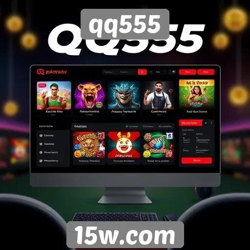 interface de usuário do qq555 é intuitiva